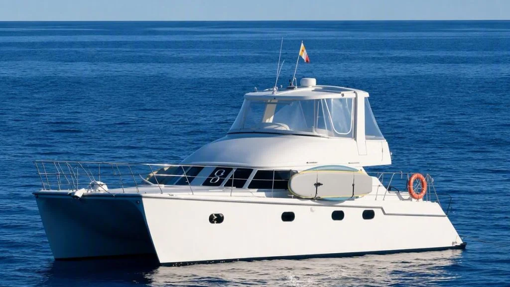 Sunquest, a catamaran chartered by Rent a Yacht