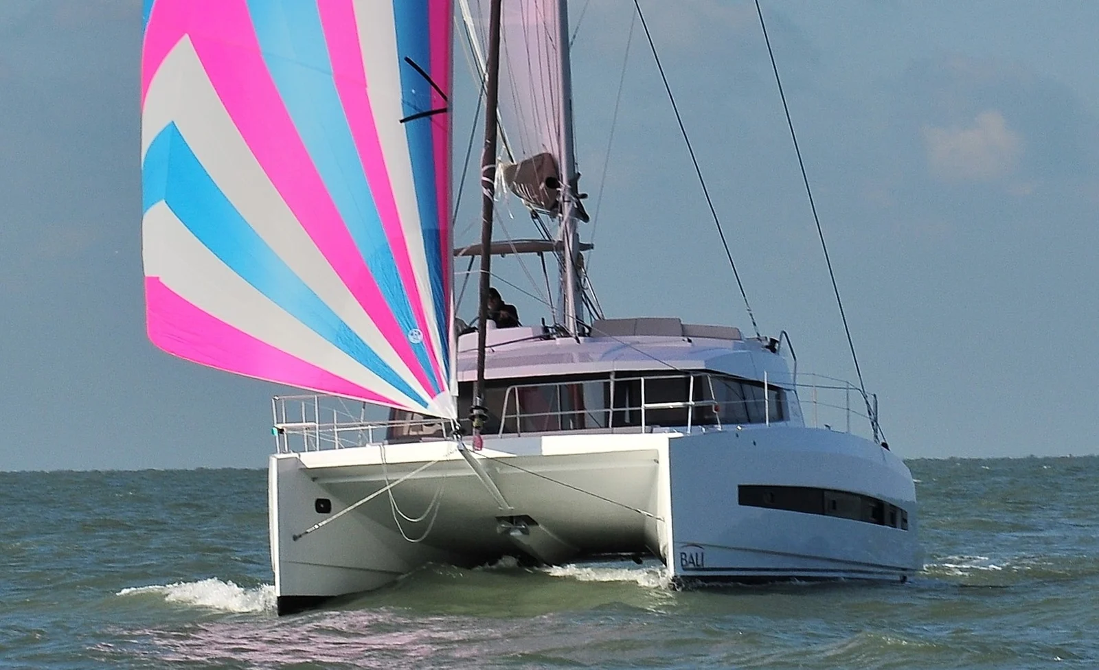 Namaste, a catamaran chartered by Queensland Yacht Charters