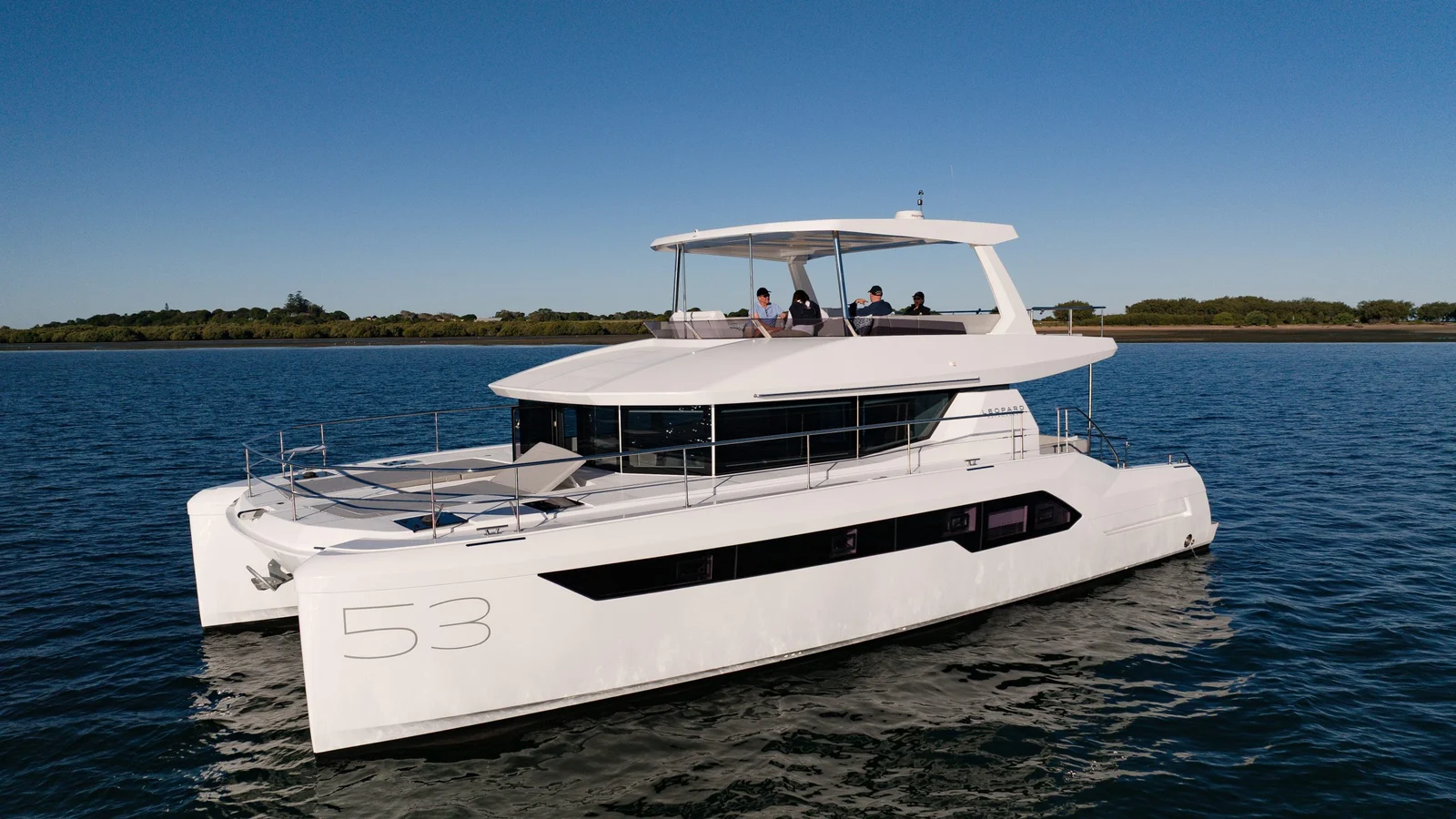 Lady Lynne, a catamaran chartered by Rent a Yacht