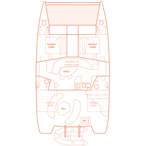 Karma Kat 41' Montebello Sailing Catamaran — image 6
