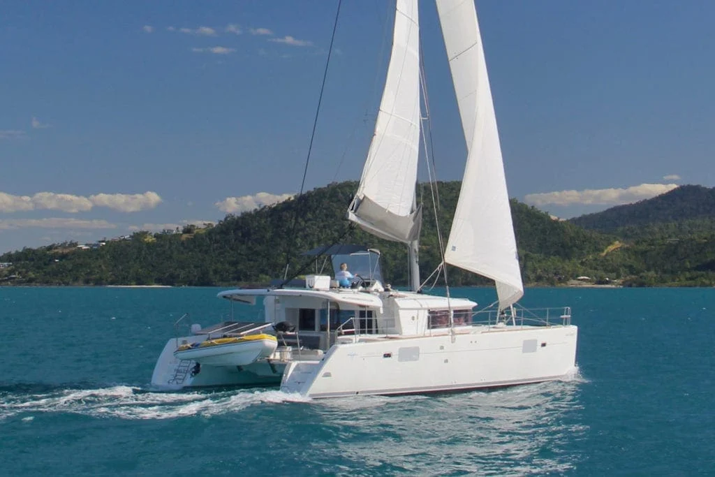 Great Escape, a catamaran chartered by Whitsunday Escape