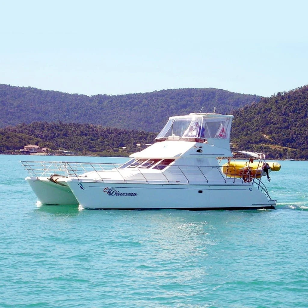 Divocean — Venturer 38, a catamaran chartered by Charter Yachts Australia