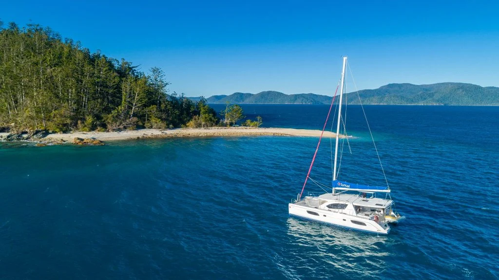 Happy Hour, a catamaran chartered by Rent a Yacht