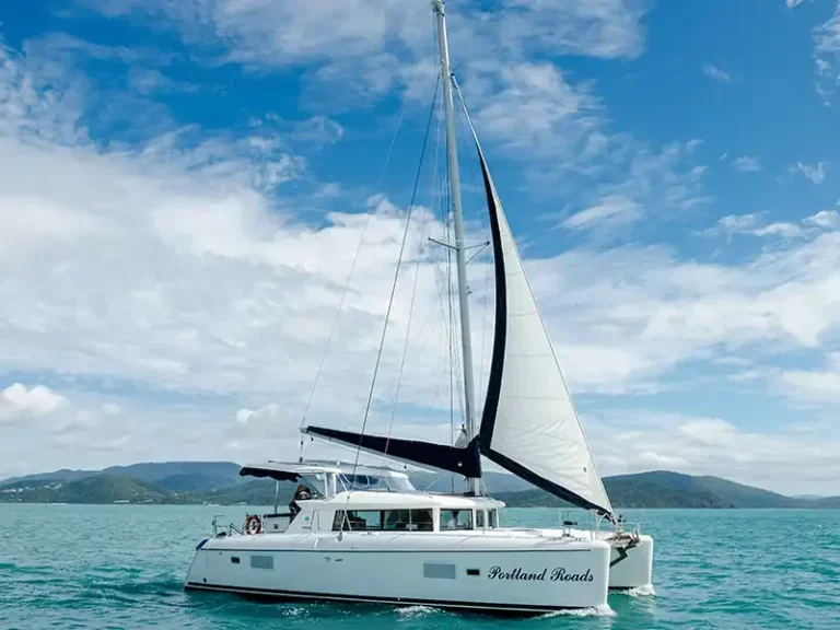 SV Portland Roads, a catamaran chartered by Portland Roads Whitsundays
