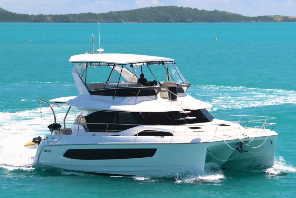 Destiny, a catamaran chartered by Whitsunday Escape
